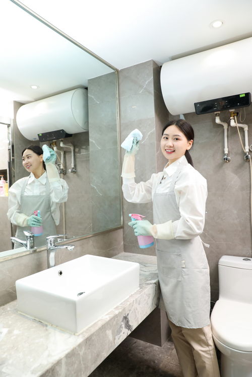 设图网保姆保洁服务女性人物摄影图 摄影