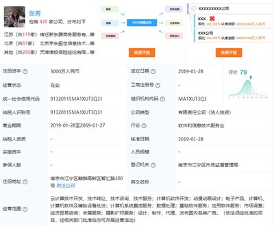 刘强东新增一家云计算公司 为张雱